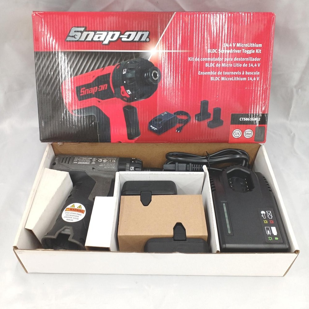 Snap-on Tools CTS861GMJ2 Cordless Screwdriver