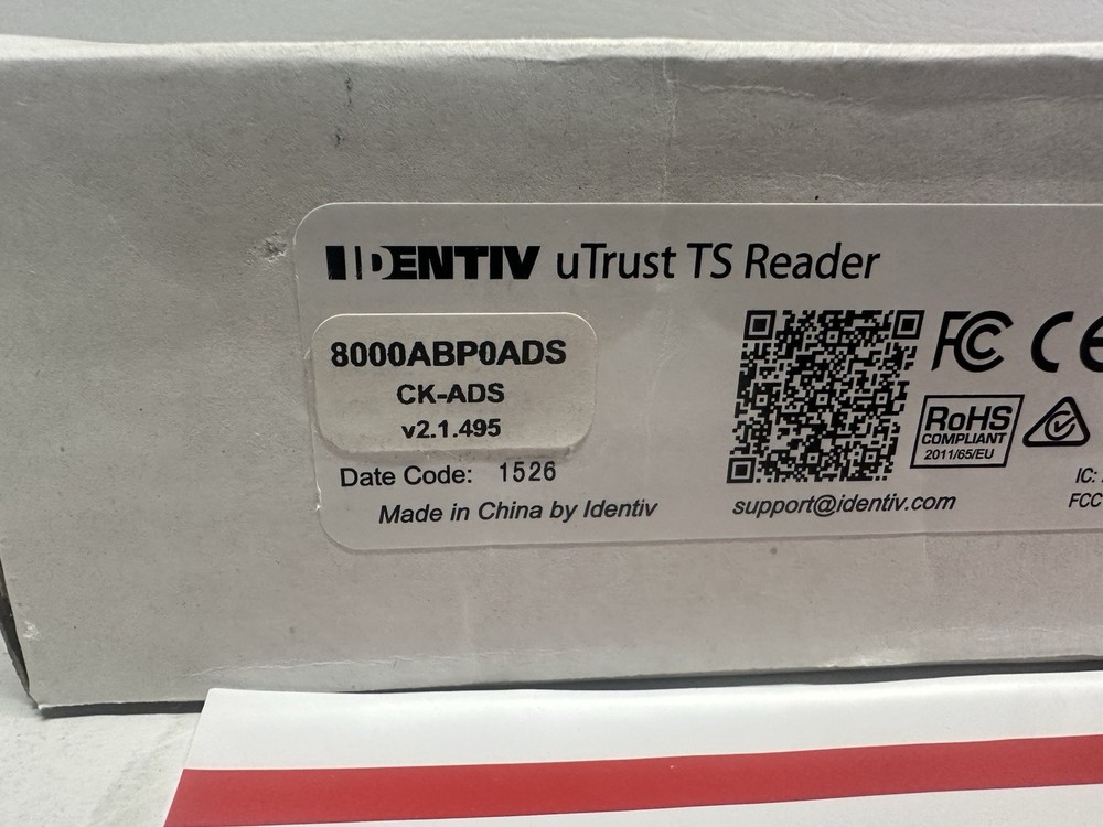 NEW Identiv uTrust 8000ABP0ADS TS Reader