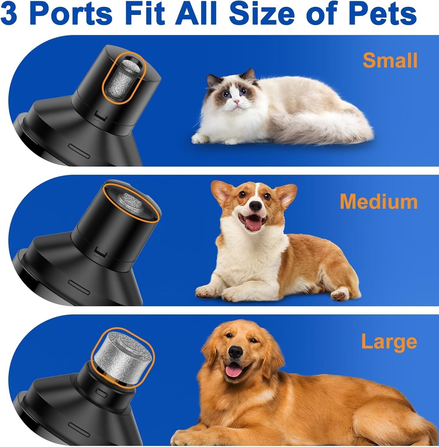 Silent Groom Pro Nail Grinder, Silent Grind Pro for Dogs Grinder Nail Pro-