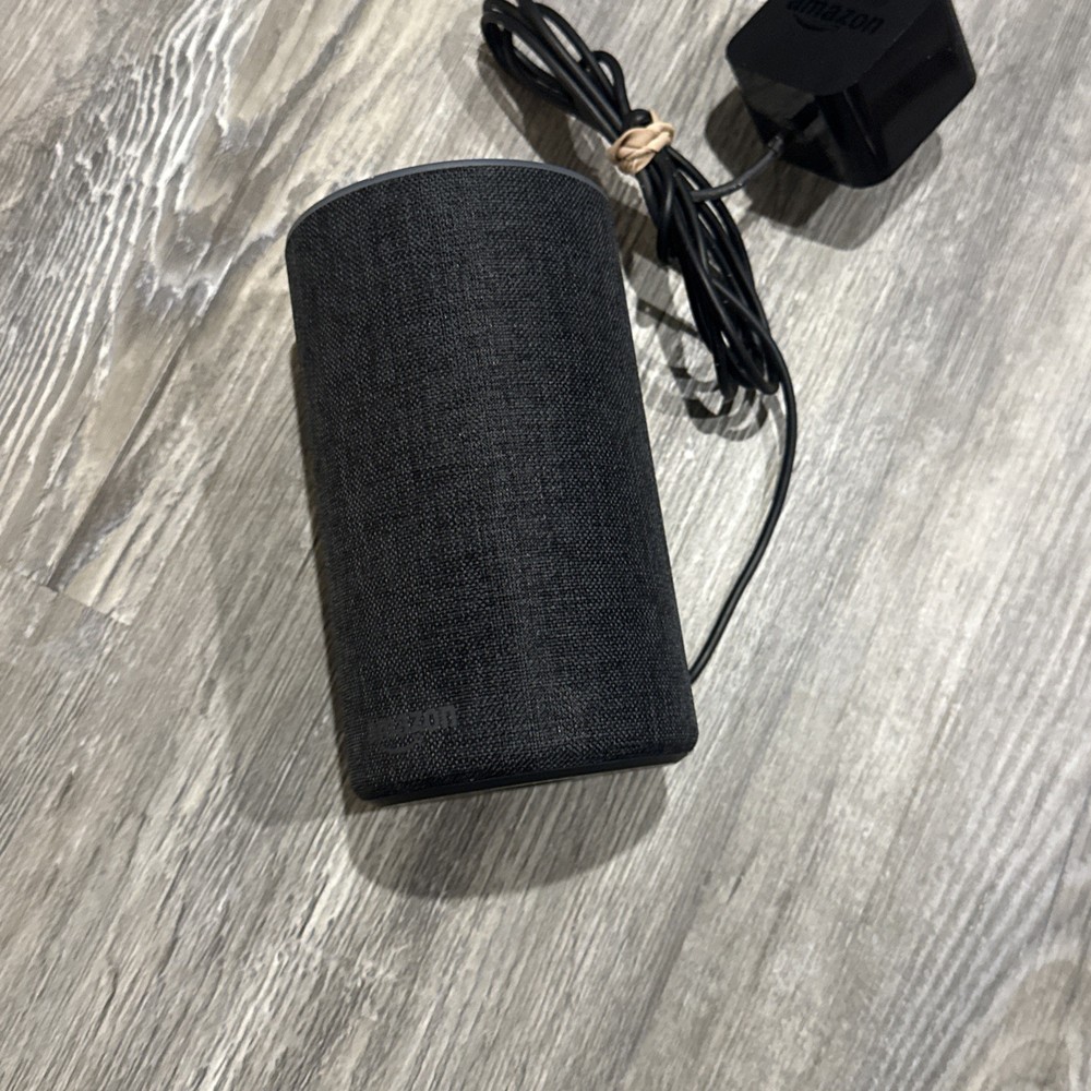 Amazon Alexa 2nd Generation Smarts Speaker Echo Grey PS73BR Pre Owned