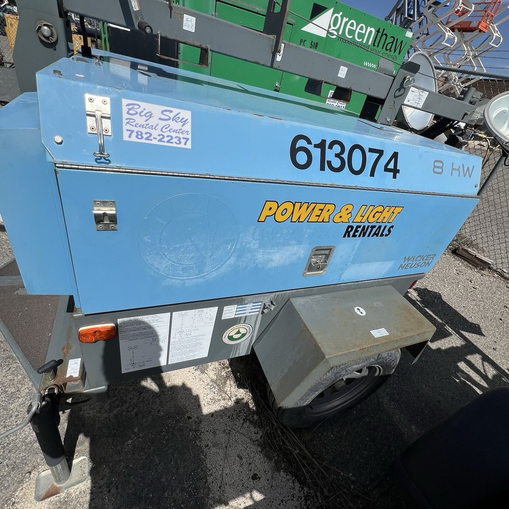 2013 Wacker Neuson 8K Light Tower