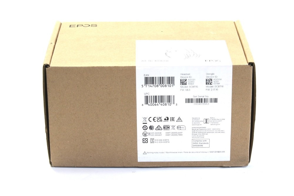 EPOS Adapt 361 Wireless Bluetooth Headset w Carrying Case | 1001008