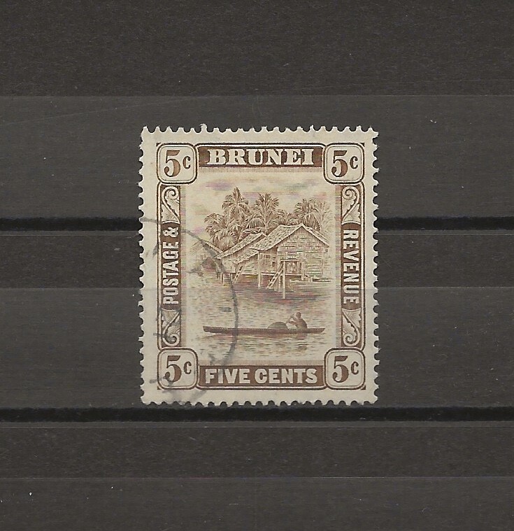 BRUNEI 1924/37 SG 68a USED