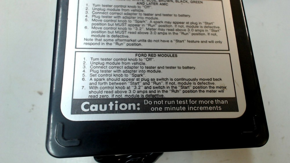 Evirotronics Universal Ignition Module Tester