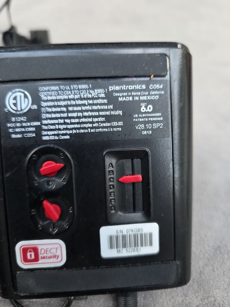 Plantronics CS540-XD, 900MHZ, Wireless Headset Bundle