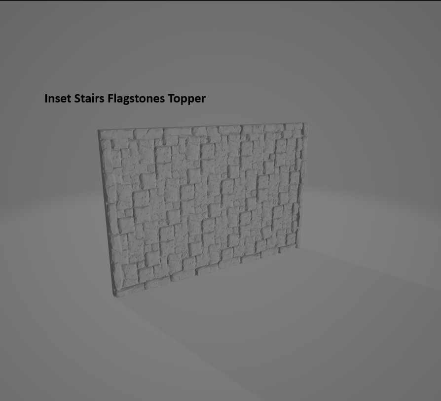Hexengarde City Foundations Inset Stairs & Ramps Terrain
