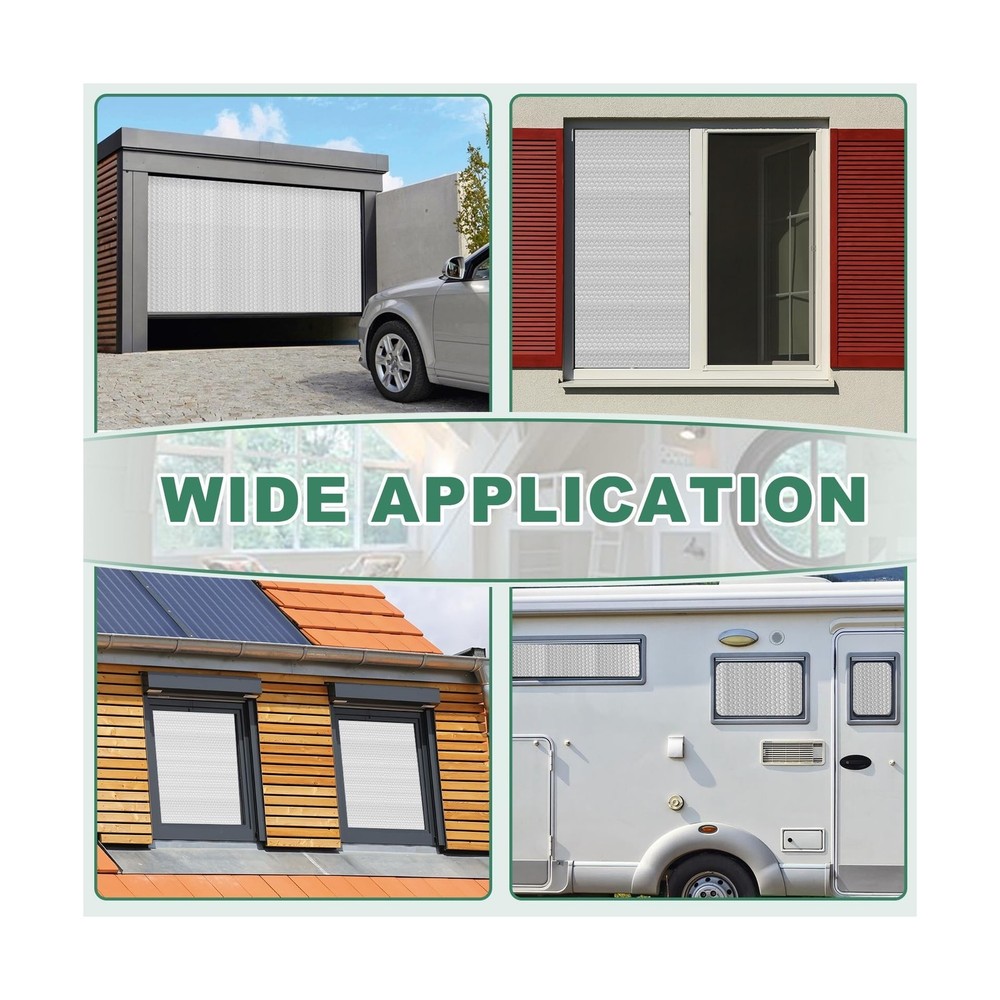 Reflective Bubble Insulation Sheet, Double Side Aluminum Foil Bubble Shield, ...