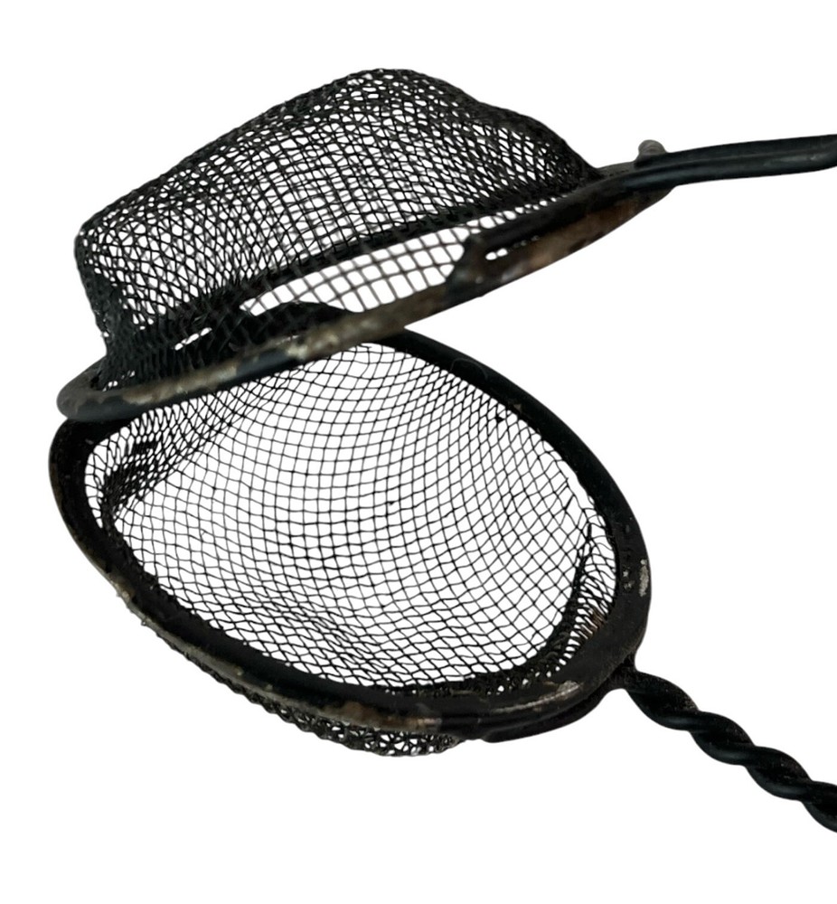 Kitchen Strainer Primitive Long Handle Double Side Soap Sieve Spice Steeper