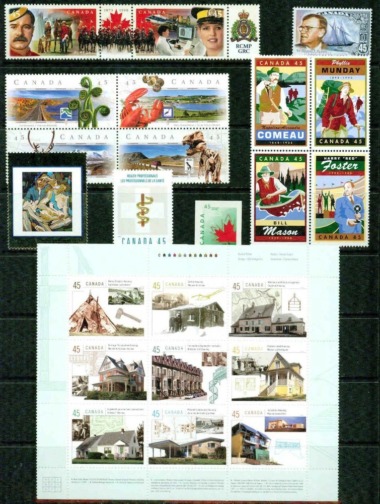 CANADA COMPLETE YEAR 1998 - VF**