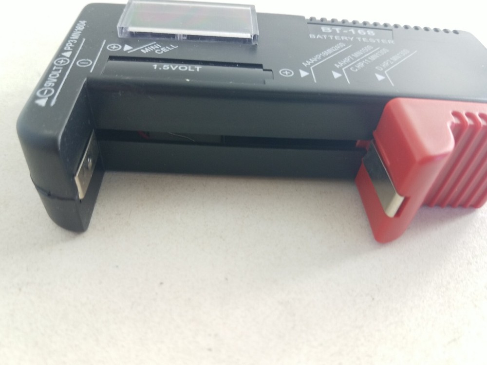 BT-168 Battery Tester AA AAA C D 9V Others