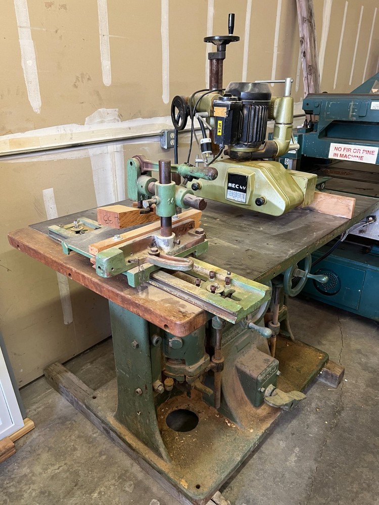 BAXTER D WHITNEY 134 DOUBLE SPINDLE SHAPER