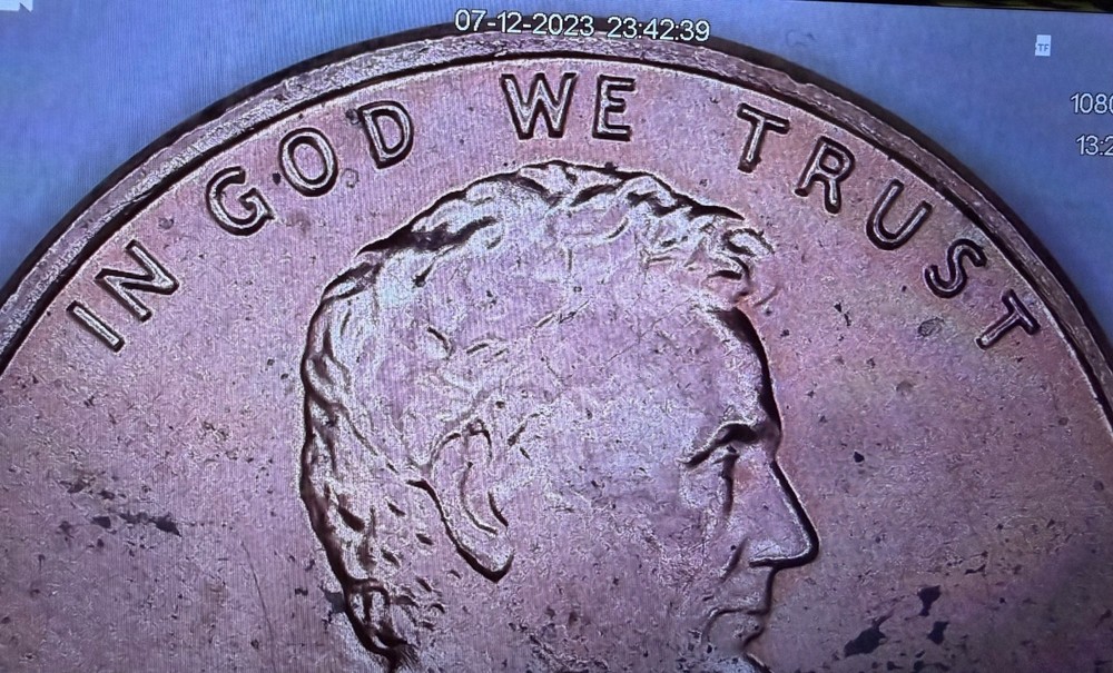 1983 lincoln penny no mint mark!