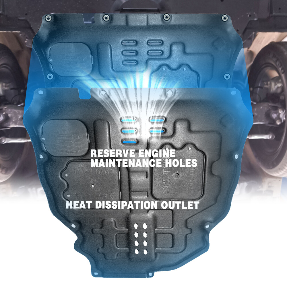 For Toyota Highlander 2023-2024 Under Engine Splash Guard Front Engine Mud Flaps