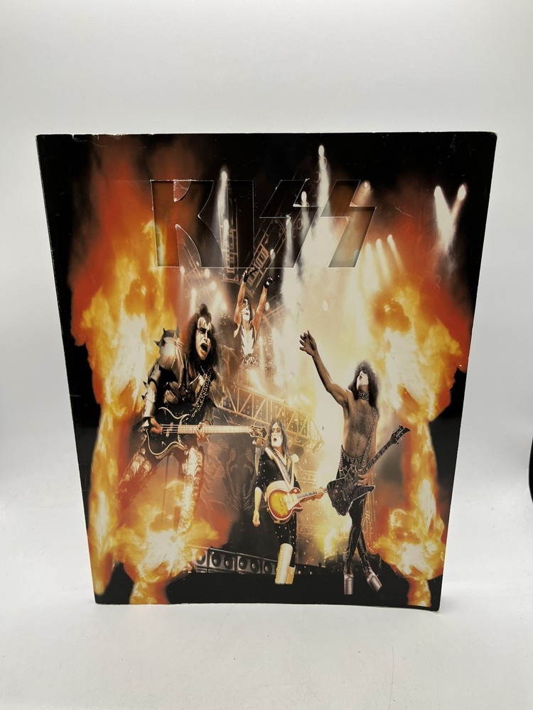 KISS Farewell Tour Program 1973-2000 Commemorative Concert Big Book 11 X 14 VTG