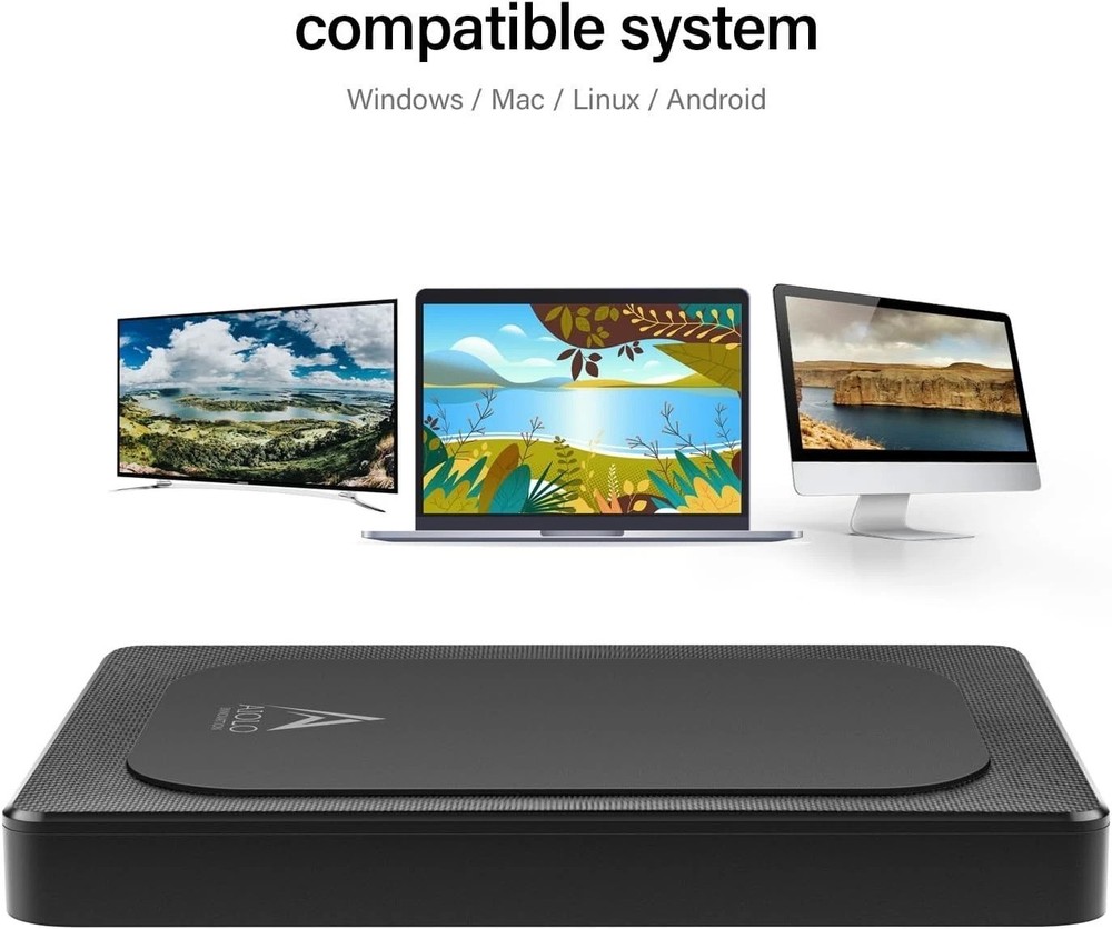 Lightweight 500GB USB 3.0 HDD - Plug and Play External Storage Solution