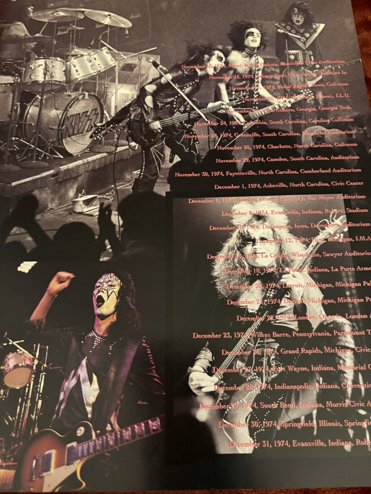 KISS The Farewell Tour Program Commemorative Book 1973-2000