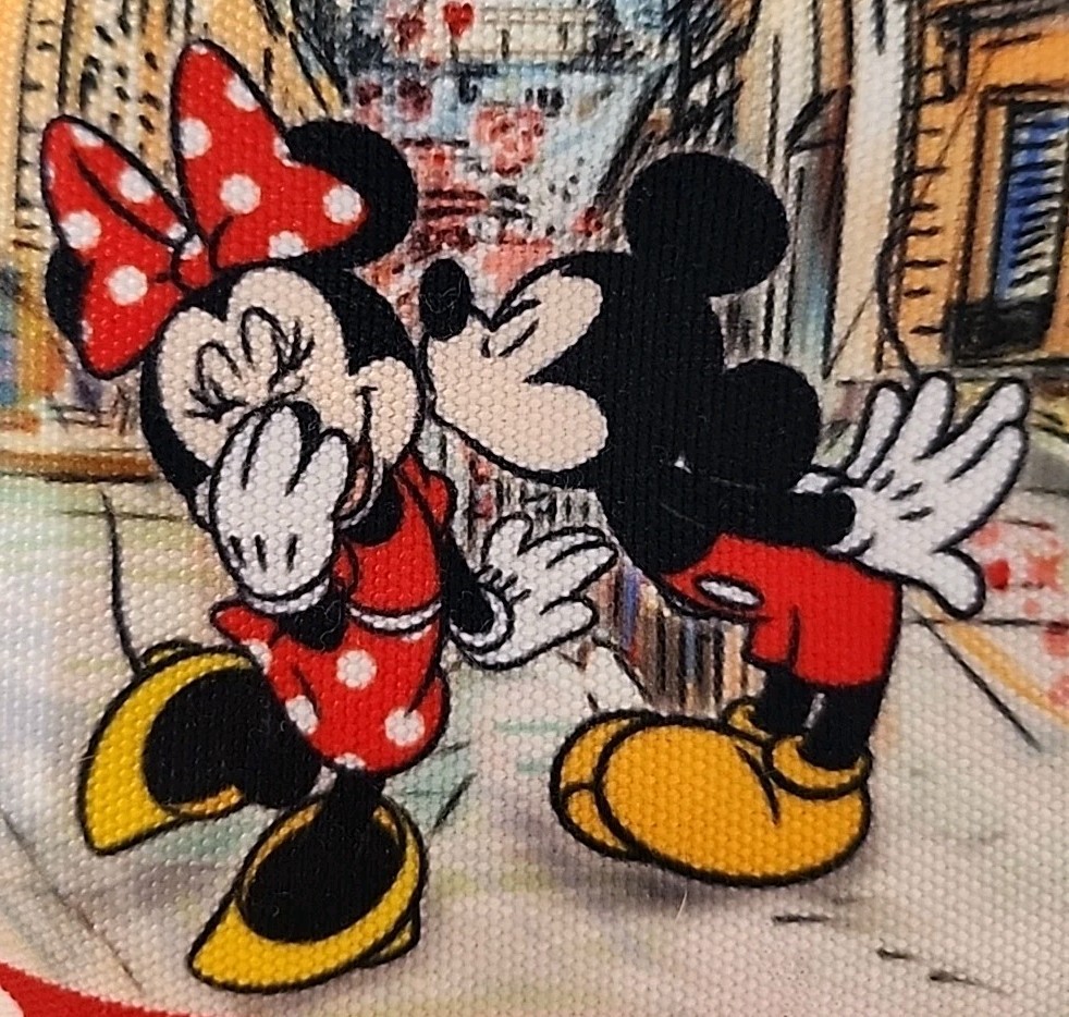 Robin Ruth x Disney Paris Mickey & Minnie Mouse Red Polka Dot Crossbody Bag EC