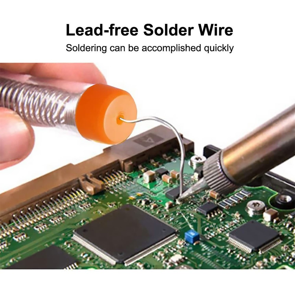 Rosin Core Solder Wire 1mm 20g for Electronics & Electrical Repairs 2 Pack