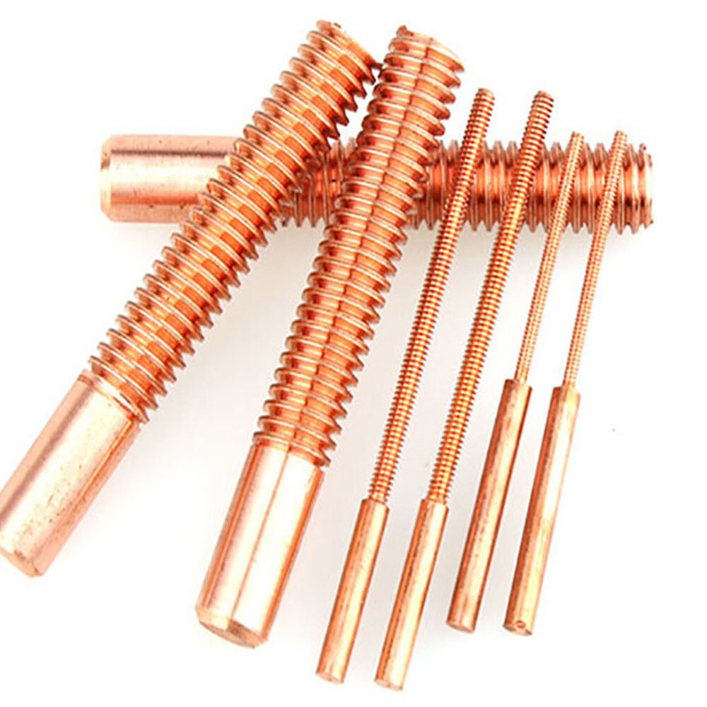 M2-M20 Spark Electrodes T2 Pure Cu Thread Electrode Copper Red Copper Screw