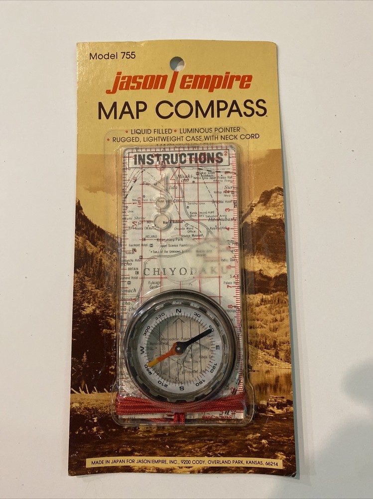 NOS Map Compass By Jason Empire Model755