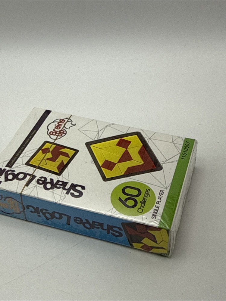 Brains Up Shape Logic Card Challenge/Game