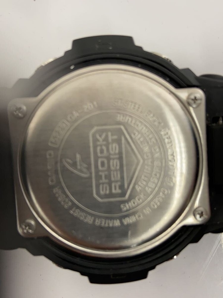CASIO Quartz Watch G SHOCK Analog Digital BLK BLK