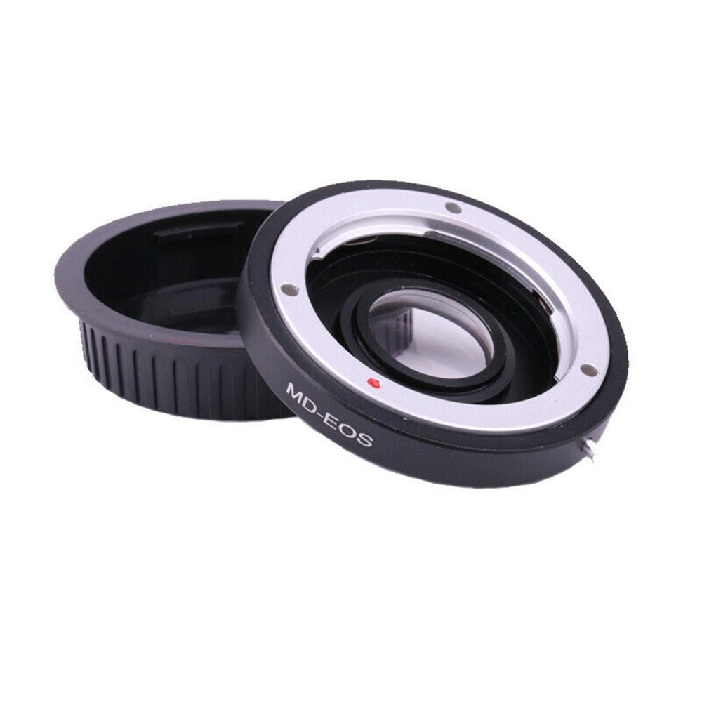 MD-EOS Adapter Ring Mount For Minolta MD Lens For Canon EOS EF Optical Glass