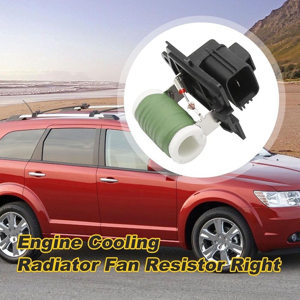 Engine Cooling Radiator Fan Resistor Right 68054677AA Replacement Part