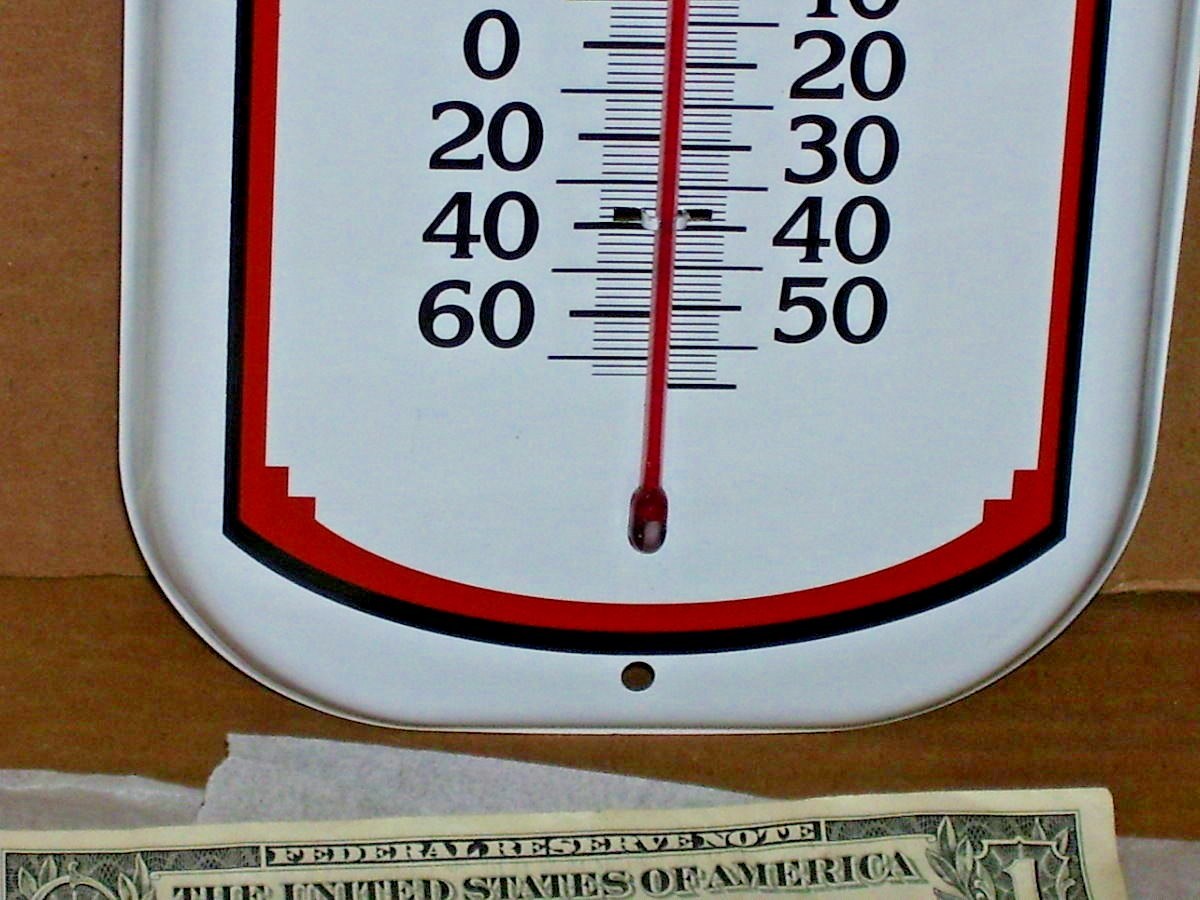 American Pickers TV Show Mike & Frank Original Thermometer