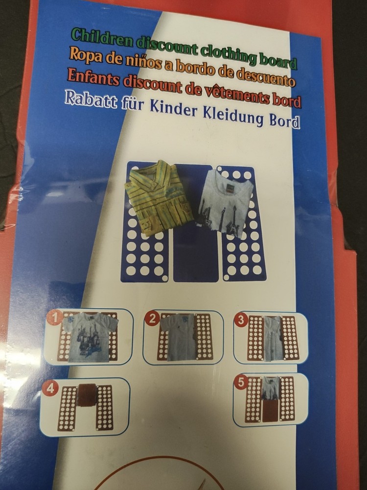 Kid Size Plastic Clothes Folding Board Easy and Fast