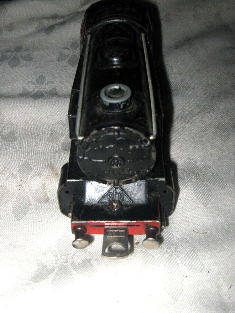 Rare U.S. Zone Germany Fleischmann O Gauge Clockwork E320 0-4-0 Tinplate Engine