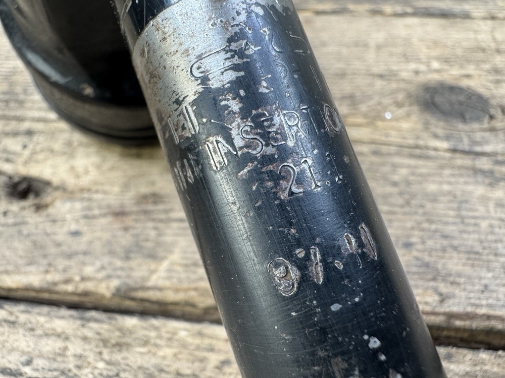 Gt Piston Stem Neck Mid School Black For Threaded Fork