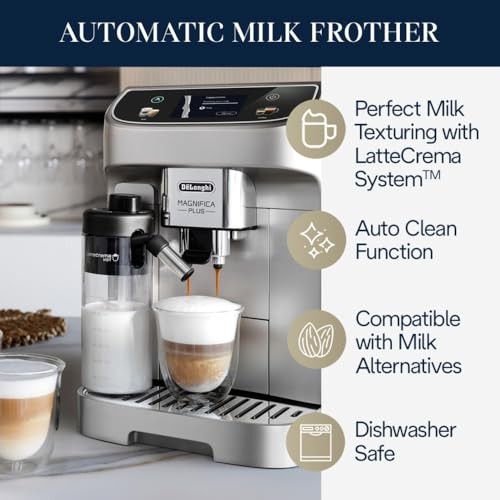 DE'LONGHI ECAM32070SB MAGNIFICA PLUS AUTOMATIC ESPRESSO MACHINE - SILVER