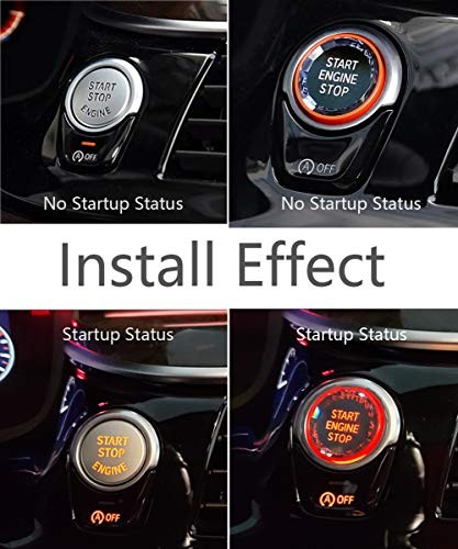 Crystal Style Engine Start Stop Switch Ignition Button fit F or G Chassis
