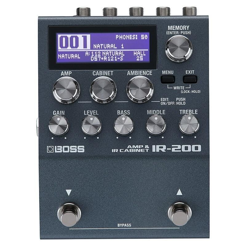 BOSS IR-200 AMP&CABINET PROCESSOR