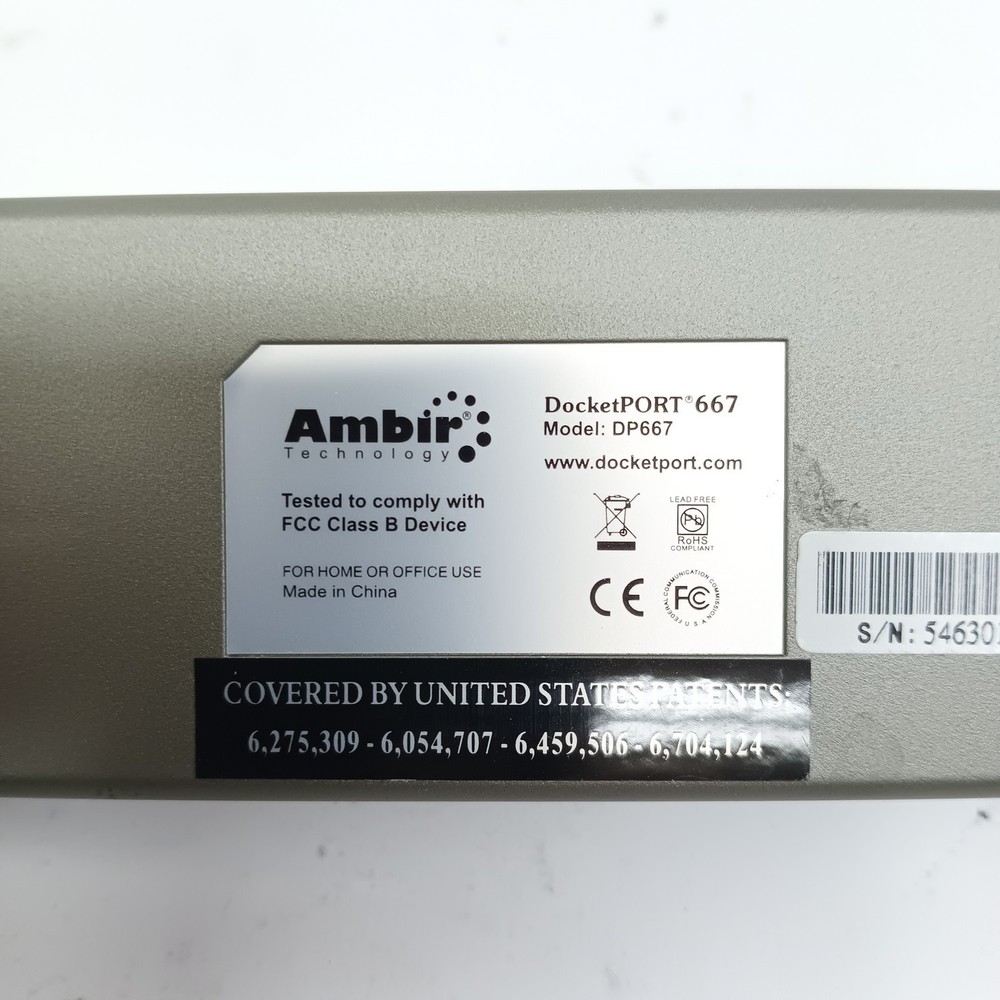 DocketPORT 667 - DP667