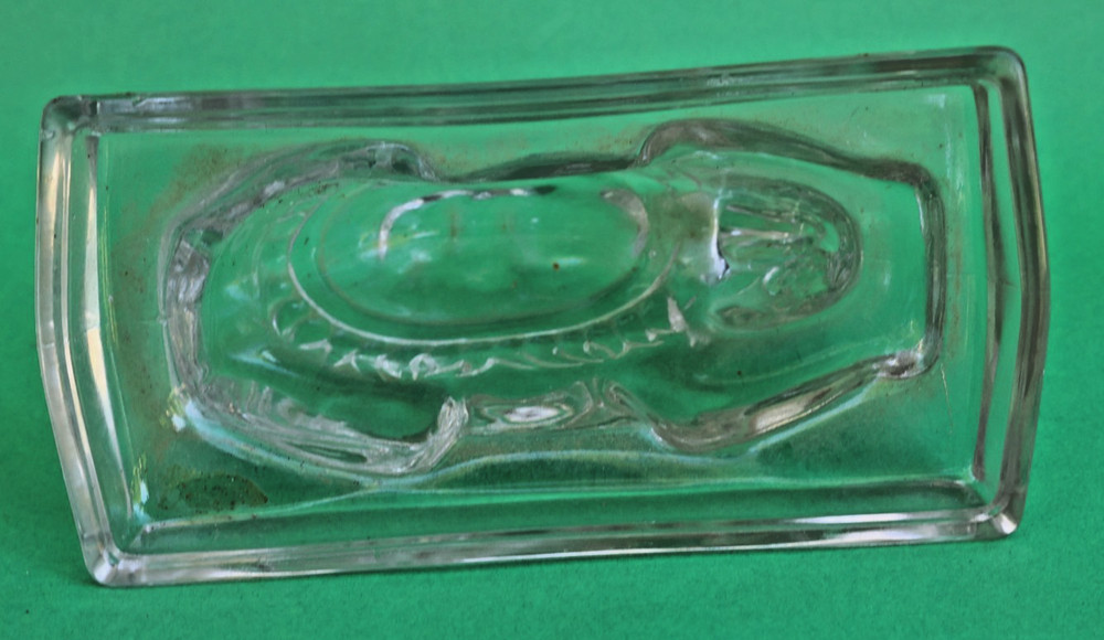 1930's Antique Shriner Masonic Camel Candy Container L. E. Smith Clear Glass