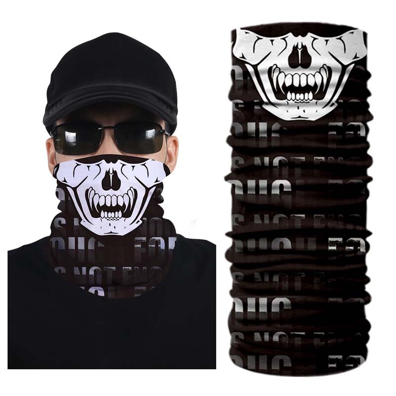 UV Protection Joker Skull Face Mask Bandanas Neck Gaiter Headwear Magic Scarf US