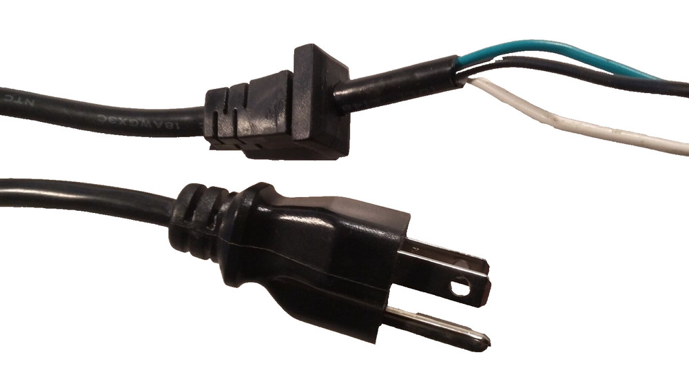 5'Ft Replacement Power Cord