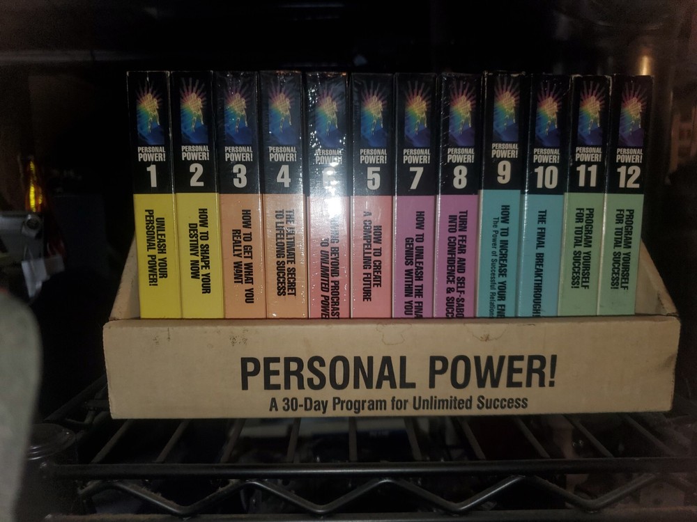 tony robbins personal power cassette