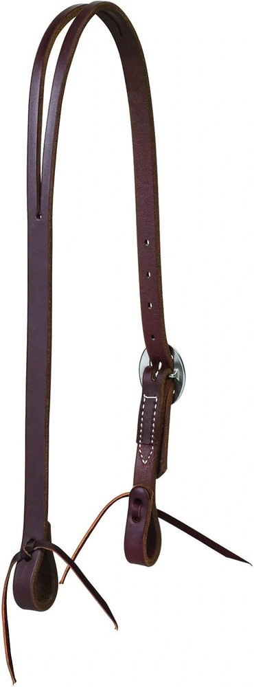 Weaver Leather Split Ear Headstall - Pre-Oiled Harness Leather