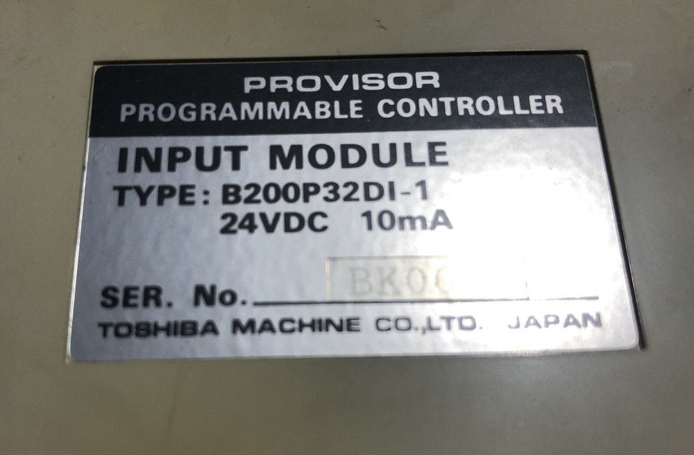 TOSHIBA Input Module B200P32DI-1