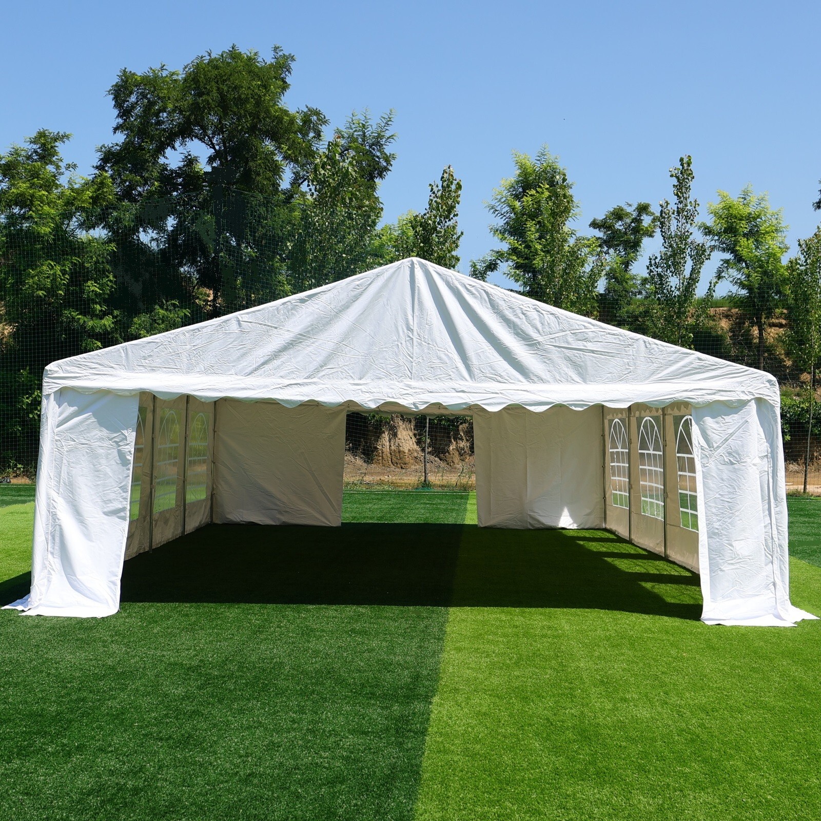 20x30, 20x40 Heavy Duty Party Event Tent Commercial Wedding Canopy w/ Sidewalls