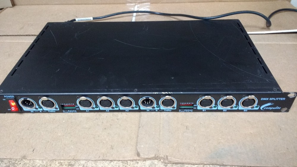 Compulite DMX Splitter with power cord only