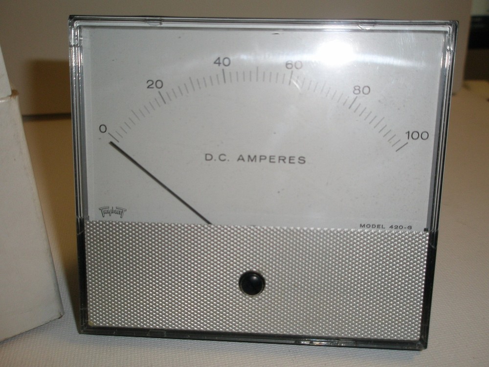 Weschler Instruments Panel Meter 0 - 100 DCA