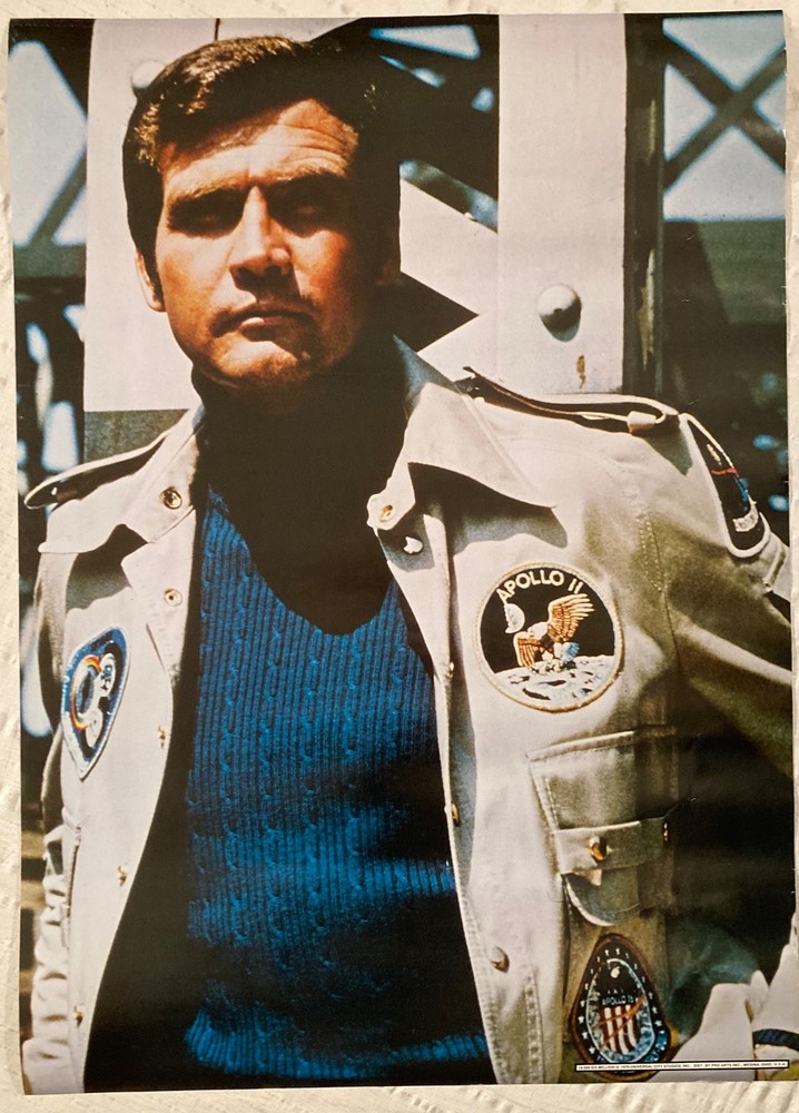 Six Million Dollar Man Lee Majors 1976 Poster Pro Arts Medina Ohio