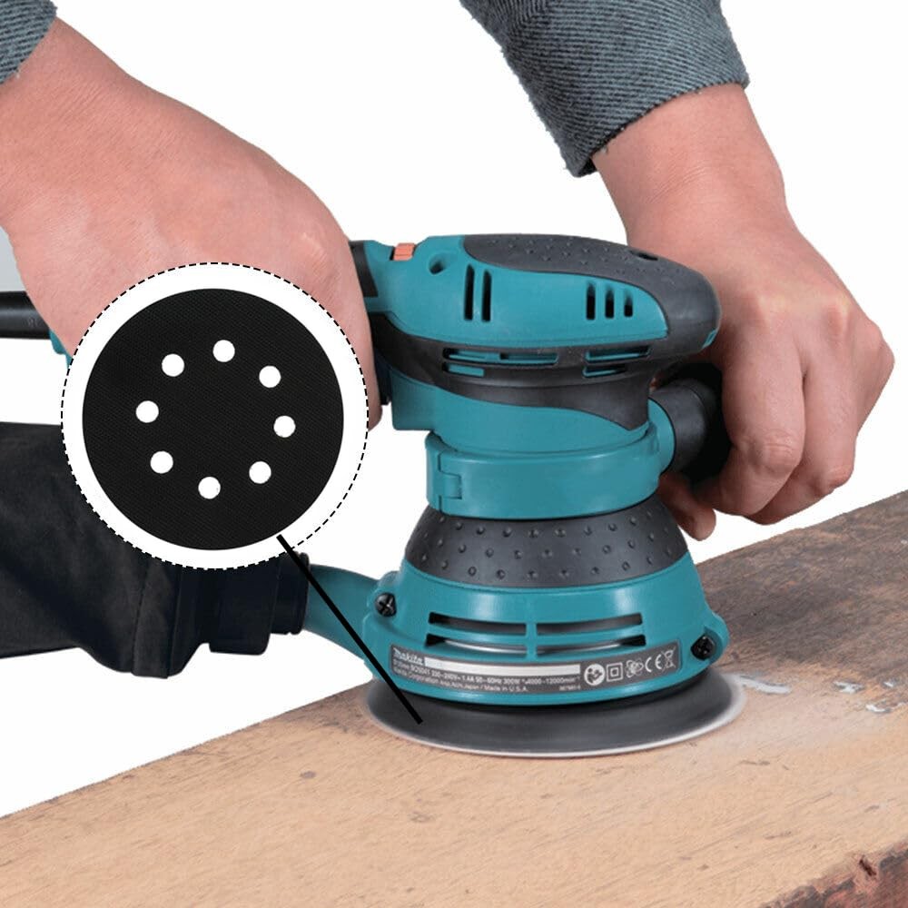 2Pack 5in Hook Loop Soft Foam Cushion Interface Buffer Sanding Pad 125MM 8-H Pad