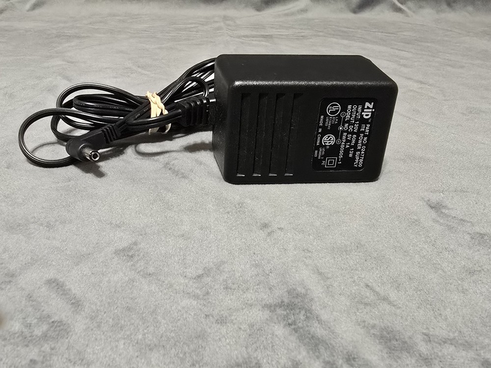 Iomega Zip 100 Z100P2 Drive External With Parallel Cable & AC Adapter