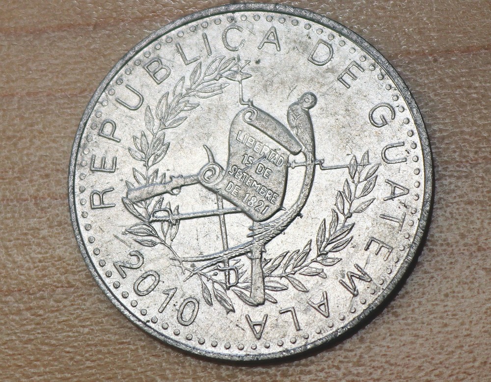 2010 Guatemala 10 Centavos
