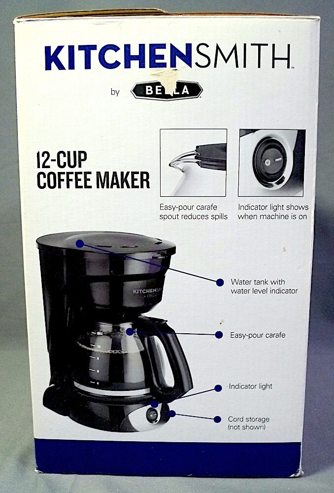 Kitchensmith by Bella 12 Cup Coffee Maker